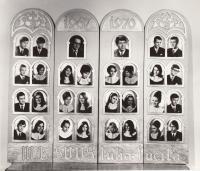 Tablo - třída III. B; 1967-1970