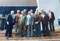 Reunion of former PTP members in Libavá in 1998