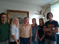 Zdeněk Mareš se studenty