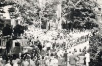 Znovuodhalení pomníku T. G. Masaryka v Kostelci