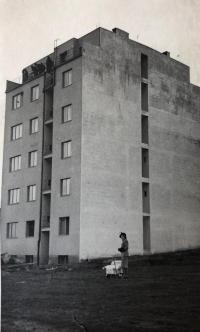 Dům dědečka Mencla na Bělohorské, Praha asi 1940