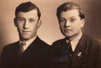 Jan Opočenský (vlevo) a Radomír Vlk, Chotiněves