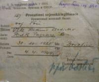 vojenská legitimace