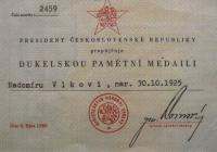 Dukelská pamětní medaile