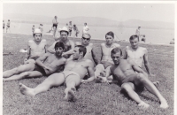 Training camp in Yugoslavia
