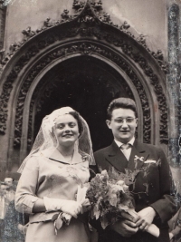 Jarmila a Lubor Dvořák v březnu 1959