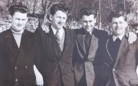 Brothers Langer. From left, Antonín, Josef, František, Václav.