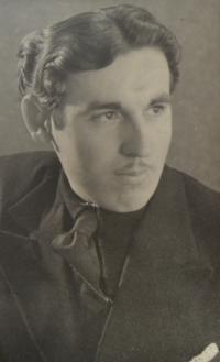 Bedřich po válce. Drážďany 1948.