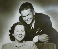 Parents Václav and Ludmila Švédová