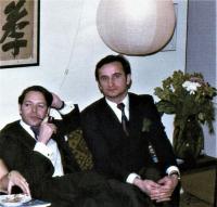 With doctor Vilcek in New York  