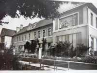 Elementary school in Uničov, the photography was taken in 1936
