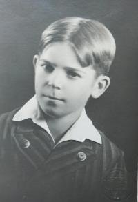 Václav Švéda v dětství