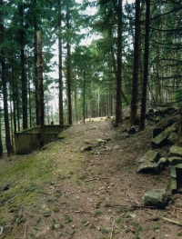 Ruiny domu v Tellerer