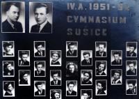 Maturitní tablo sušického gymnázia