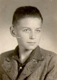 Antonín Doležal - foto z mládí