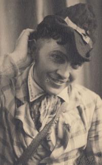 Dědeček Martiny Samkové z matčiny strany