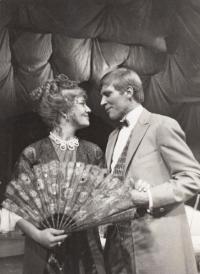 Martina Samková ve hře Vějíř lady Windermerové