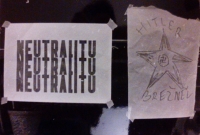 Nápisy – lidová tvořivost, Liberec, srpen 1968