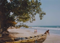 Fotografie z Afriky, kde pamětník Vladimír Klíma působil jako velvyslanec v letech 1995 až 1999