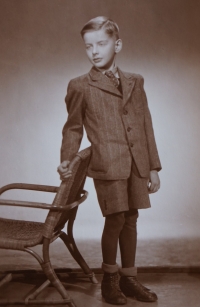 Vladimír Klíma v dětských letech