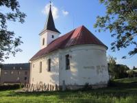 Kostel sv. Anny v Horní Lipce u něhož bylo v létě 1945 zavražděno sedm Němců