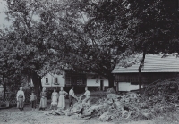 A house no. 12 in Kruh in 1914 where Janatas have been farming to this day 
