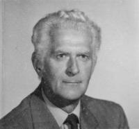 Manžel Miloslavy Smolíkové Roman Smolík, nar. 23. 2. 1923 / kolem roku 2000