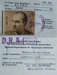 Průkaz IRO vnitřek