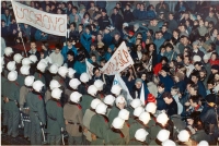 Rok 1989- zásah na Národní třídě