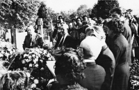 Pohřeb Marie Kolaříkové / 1977