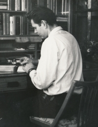 Jako student biblického semináře, rok 1971