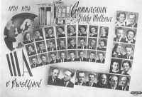 Tablo III. A Gymnázia Jiřího Wolkera