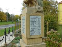 Pomník obětem 1. a 2. světové války v Dubanech