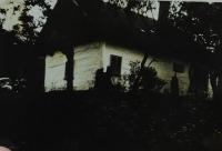 Chaloupka strýců Františka a Aloise Jánských v Seči v němž se ukrývali partyzáni