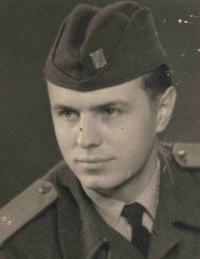 Jan Valter na vojně