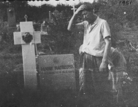 Otec Zdenky Vévodové Martin Stehlíček při práci