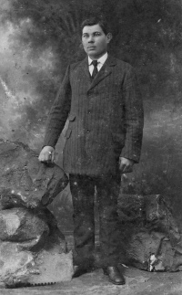 Otec Marie Suchánkové Josef Karas / 1. světová válka