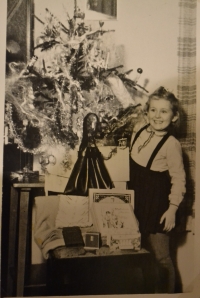 Jitka Bubeníková na Vánoce během válečných let