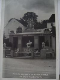 Pomník padlým vojákům první světové války ve Čkyni