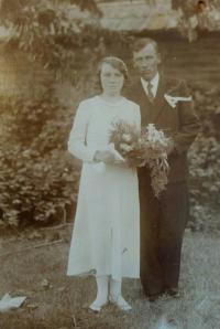 Svatba - František a Anna Volní