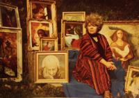 V ateliéru – ateliér Červený mlýn – 80. léta