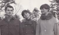 1967 - s bratrancem Vojtěchem Cikrle