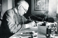 Pamětníkův děda Jan Konůpek, malíř, grafik, profesor kreslení (1883-1950)