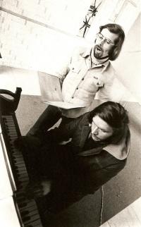 Rostislav Valušek s přítelem Petrem Mikešem