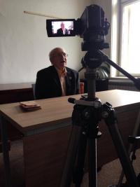 Natáčení rozhovoru