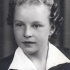 Alena Ševčíková, maturitní fotografie, 1953