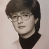 Profilová fotografie pamětnice, 1. ročník Střední pedagogické školy v Prachaticích, 1982