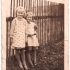 Fotografie pamětnice a její kamarádky z roku 1940 v Čachnově.