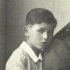 Roman Frait jako sedmiletý chlapec, Brno 1942