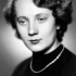 Květoslava Chřibková na maturitní fotce, r. 1956